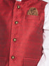 Boy's Maroon Nehru Jacket